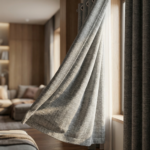 ⁦ستائر كتان بالاس حلق⁩ - الصورة ⁦7⁩