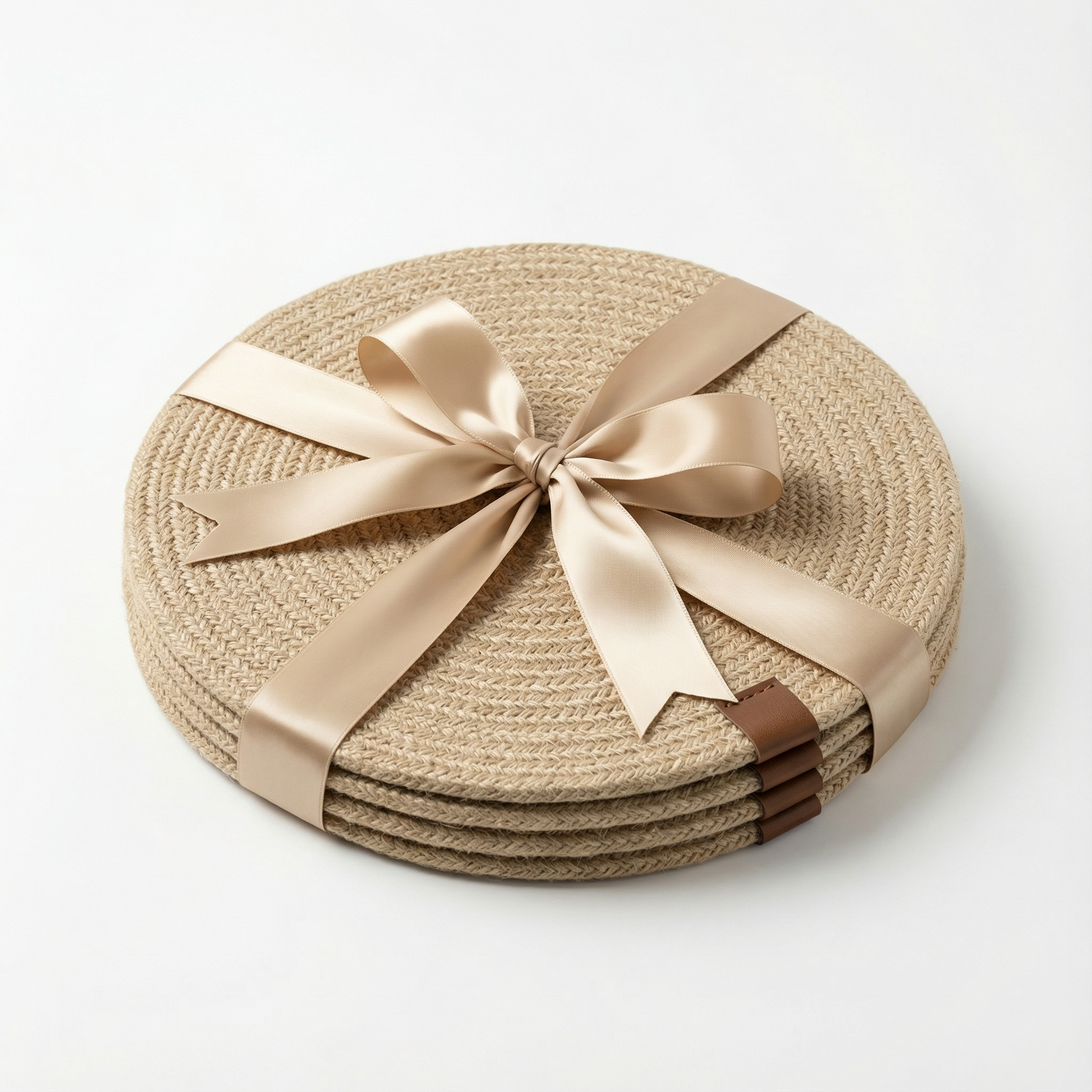 4 طقم كوسترات جوت - الصورة 1