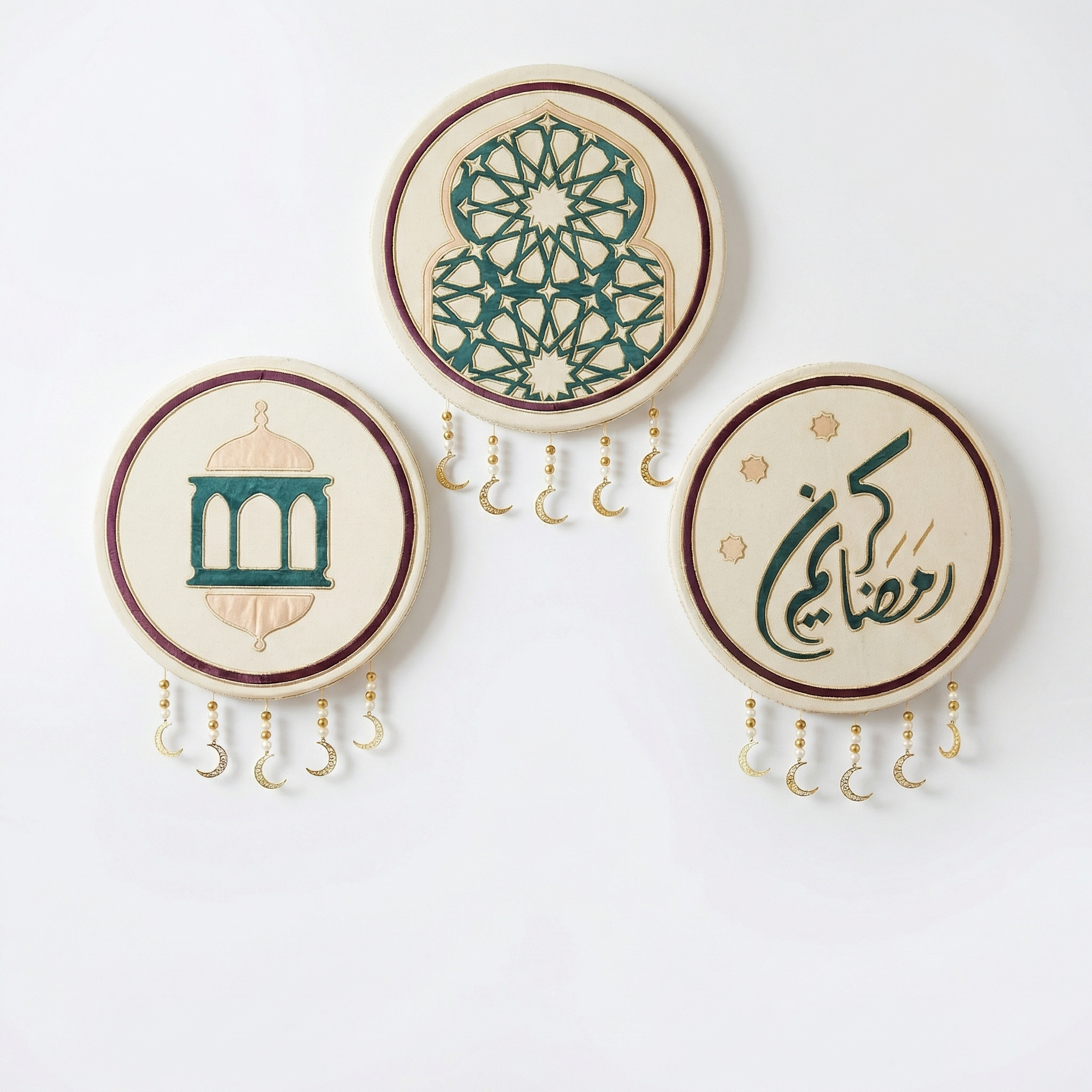 2 طقم دف أش رمضان كريم - الصورة 1