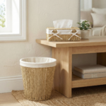 ⁦باسكت دائري + علبة مناديل⁩ - الصورة ⁦2⁩