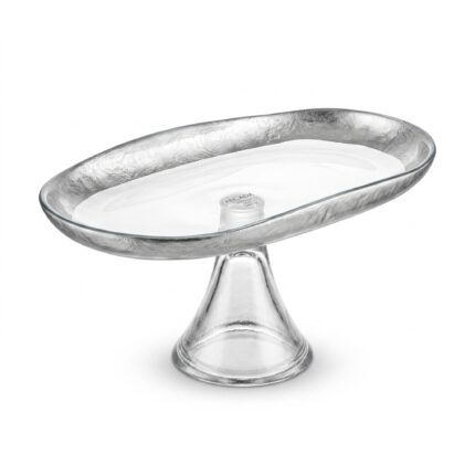 Glass platter - طبق تقديم زجاج