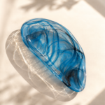 ⁦Plate blue & white - طبق أزرق وأبيض⁩ - الصورة ⁦2⁩