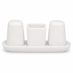 Porcelain Salt & Pepper Shaker Set - طقم ملاحات بورسلين