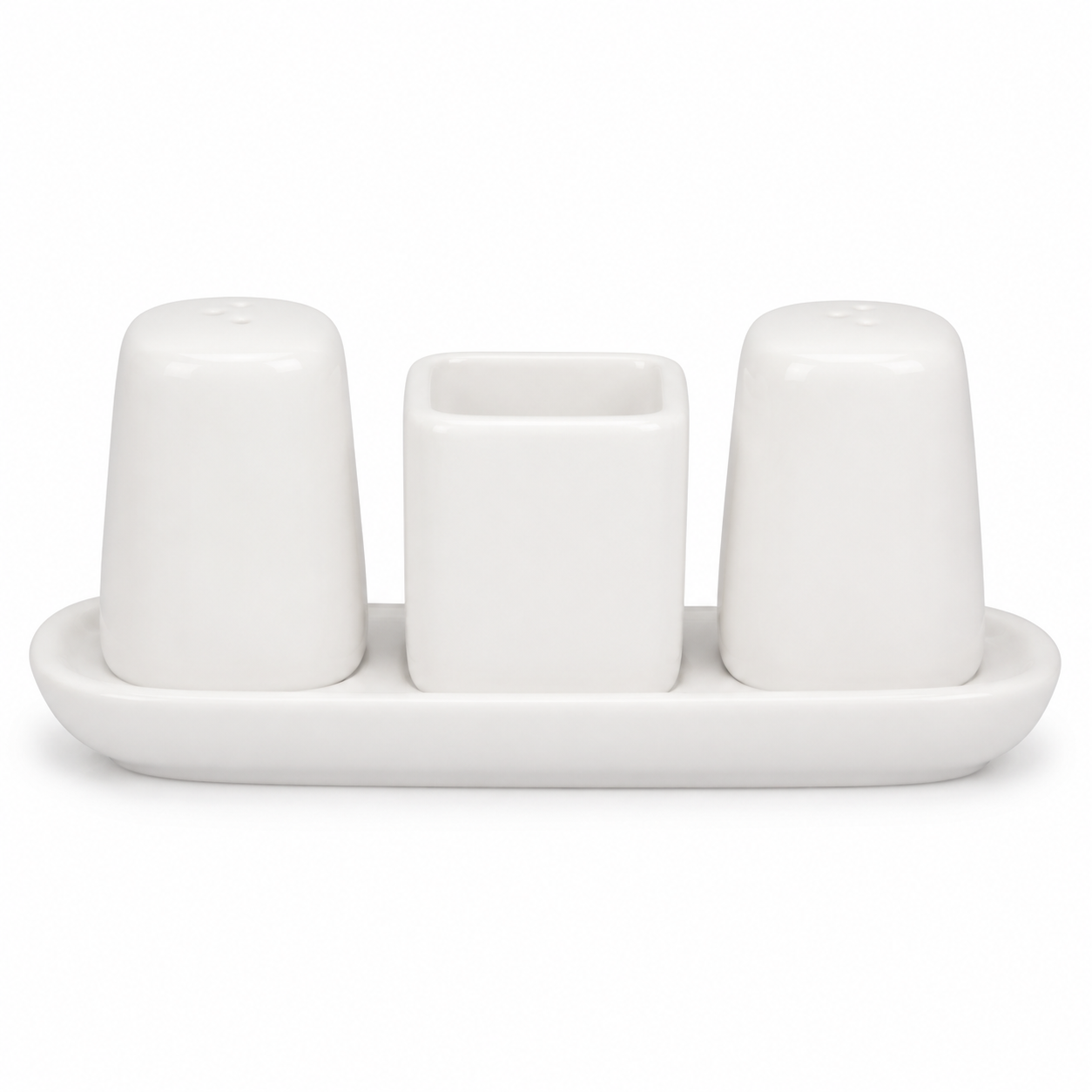 9 Porcelain Salt & Pepper Shaker Set - طقم ملاحات بورسلين - الصورة 1