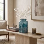 ⁦Modern Glass Vase - فازة زجاج مودرن⁩ - الصورة ⁦2⁩